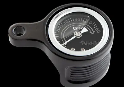 Kit manometro pressione olio nero Ness Method per Arlen Ness - Annuncio 9411697
