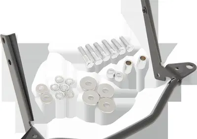 Kit barra fari supplementari nera con bulloneria d Drag Specialties - Annuncio 9408949