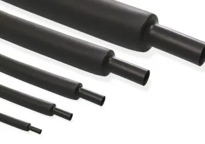 Guaina termorestringente nera da 3,2 a 1,6 mm lung  - Annuncio 8827442