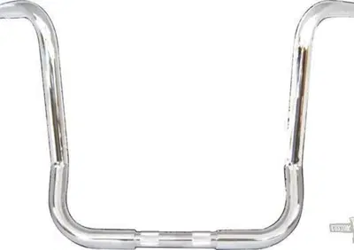 Manubrio Ape Hanger 1-1/4" alto 14" FLHT Cromato B  - Annuncio 8558845