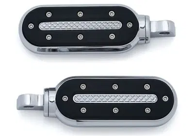 Pedaline Kuryakyn Heavy Industry cromate con adatt  - Annuncio 8562678