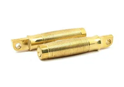 Pedaline Rough Crafts Groove in ottone lucidato co - Annuncio 8562700