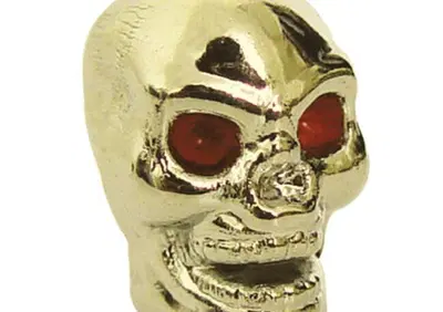Tappini valvola Skull dorati Trik Topz  - Annuncio 8558597