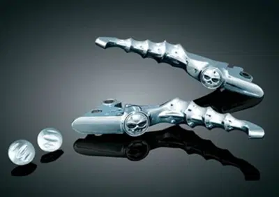 Leve freno e frizione cromate Zombie per Road King  - Annuncio 8562349