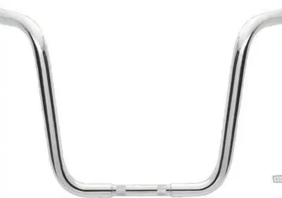 Manubrio Ape Hanger 1-1/4" alto 14" Cromato per Ac  - Annuncio 8548003