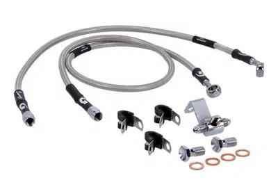 Tubo freno posteriore in treccia inox per Softail Goodridge - Annuncio 9419497