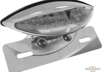 Faro posteriore LED Speed omologato con portatarga  - Annuncio 8557854