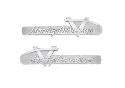 Emblemi serbatoio Harley Davidson 1955-1956 rif OE Zodiac - Annuncio 8828689