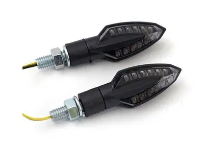Frecce a led Vinci nere lenti fumè omologate Motor  - Annuncio 8551940