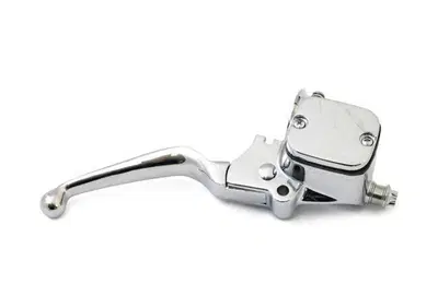 Pompa freno anteriore cromata da 11/16'' doppio di  - Annuncio 8948271