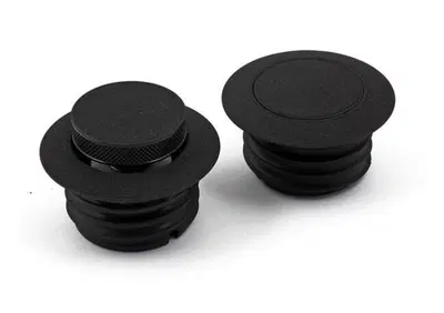 Tappi benzina Pop-up neri grinzati per Dyna e Soft  - Annuncio 8562270