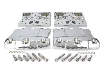 Coppia coperchi bilanceri cromati per Dyna, Softai  - Annuncio 8941670