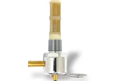 Rubinetto benzina Monster Flow alto flusso - croma  - Annuncio 8550454