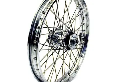Ruota anteriore a 40 raggi cromata 21x2,15 Per Dyn  - Annuncio 9210832