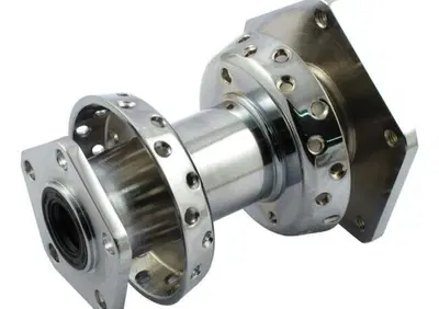 Mozzo posteriore 40 fori Cromato doppia flangia pp  - Annuncio 8559428