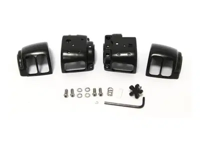 Alloggiamento interruttori neri per Softail dal 19  - Annuncio 9100538