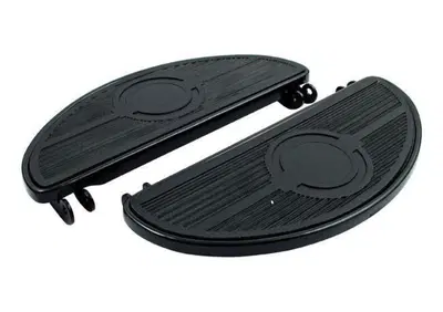 Pedane ovali guidatore non ammortizzate nere Per W  - Annuncio 9227993