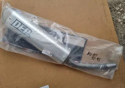 SILENZIATORE DEP x KAWASAKI KX 125 ANNI 1992/93 - Annuncio 9430447