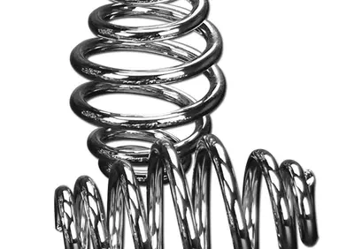 Molle sella cromate da 4" cilindriche Custom Chrom  - Annuncio 8548996