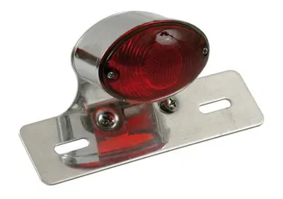 Faro posteriore CatEye MEDIUM con portatarga omolo  - Annuncio 8557852