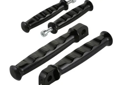 Pedaline Rebuffini Round Mini cromate con adattato  - Annuncio 8562755