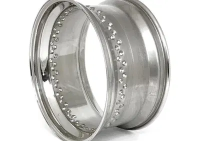 Cerchione 18x9 - 80 fori - inox lucido TTS  - Annuncio 8558190