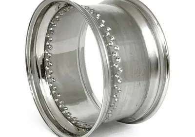 Cerchione 18x10 - 80 fori - inox lucido TTS  - Annuncio 8558196