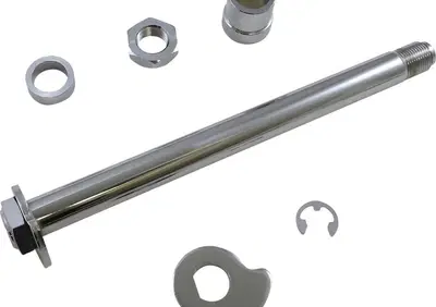 Kit perno ruota posteriore cromato per Touring dal Drag Specialties - Annuncio 9418660