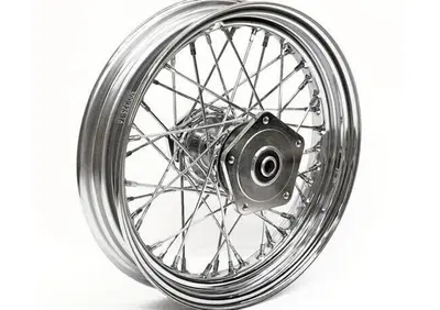 Ruota posteriore a 40 raggi cromata 16x3 per Touri  - Annuncio 9211998