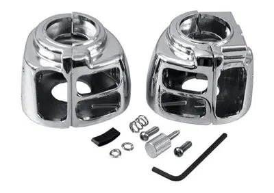 Alloggiamento interruttori cromati per Sportster X  - Annuncio 9100535