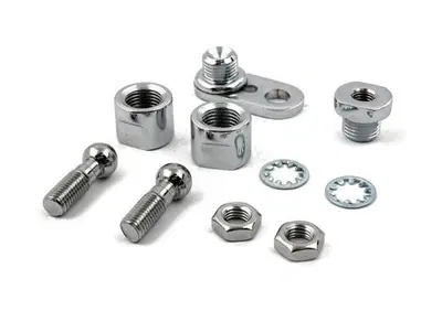 Supporti frecce cromati con snodo regolabile da fi  - Annuncio 8562947