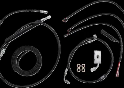 Kit cavi Softail*** 2018 al 2024 per manubrio alto La Choppers - Annuncio 9436410