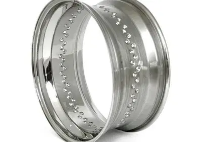 Cerchione 18x6.00 - 80 fori - inox lucido TTS  - Annuncio 8558205