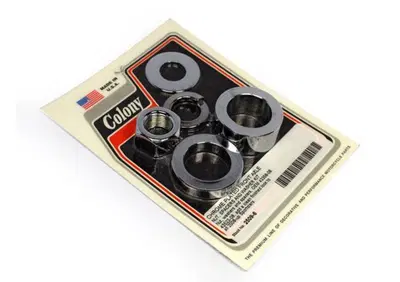 Kit distanziali ruota posteriore cromati e dado se  - Annuncio 9437318