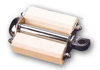 Pedale avviamento tipo bicicletta cromo e BIANCO C  - Annuncio 8554060