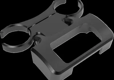 Supporto strumentazione nero opaco per Softail*** La Choppers - Annuncio 9439934