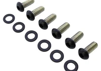 Kit viti coperchio frizione Derby Cover nere opach  - Annuncio 9439970