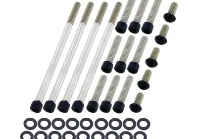 Kit viti coperchio primaria e frizione nere opache  - Annuncio 9439996