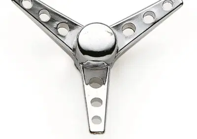 Dado con Tri-Bar filetto 1/4-20 cromato Motorcycle  - Annuncio 8561823