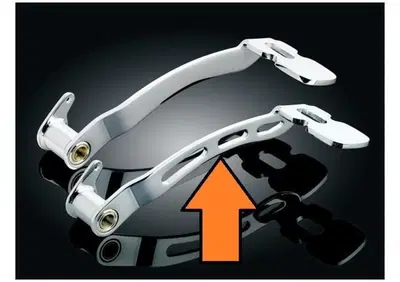 Pedale freno esteso Girder Kuryakyn Per Softail FL  - Annuncio 8562605