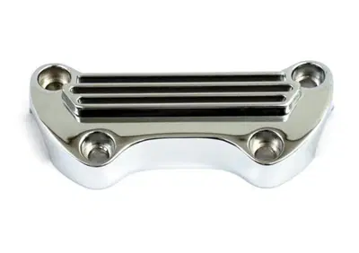 Piastrina riser CROMATA ALETTATA Motorcycle Storeh  - Annuncio 8547926