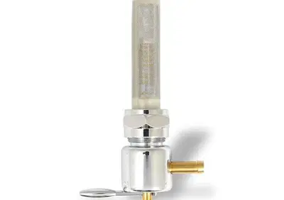 Rubinetto benzina Monster Flow alto flusso - croma  - Annuncio 8550461