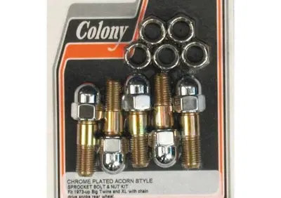 Viti a ghianda e dadi cromati per corona Per Sport  - Annuncio 8559993