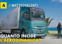 Quanto incide l'aerodinamica su un camion (elettrico o diesel)? Volvo FH Aero 