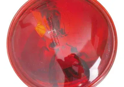 Parabola 4.5" rossa liscia sigillata Motorcycle St  - Annuncio 8558039