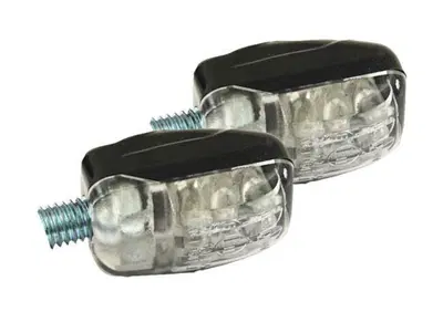 Frecce a led Picco nere lente chiara omologate Mot  - Annuncio 8551951