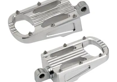 Pedaline guidatore Biltwell Punisher XL lucide con - Annuncio 8562729