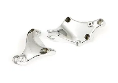 Supporti pedaline passeggero cromati Per Sportster  - Annuncio 8555099