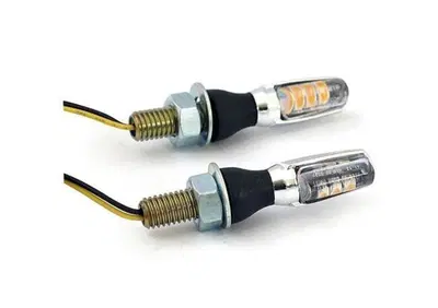 Frecce a led Spark cromate lente chiara omologate  - Annuncio 8551991