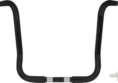 Manubrio Ape Hanger 1-1/4" alto 14" FLHT nero Bagg  - Annuncio 8558854
